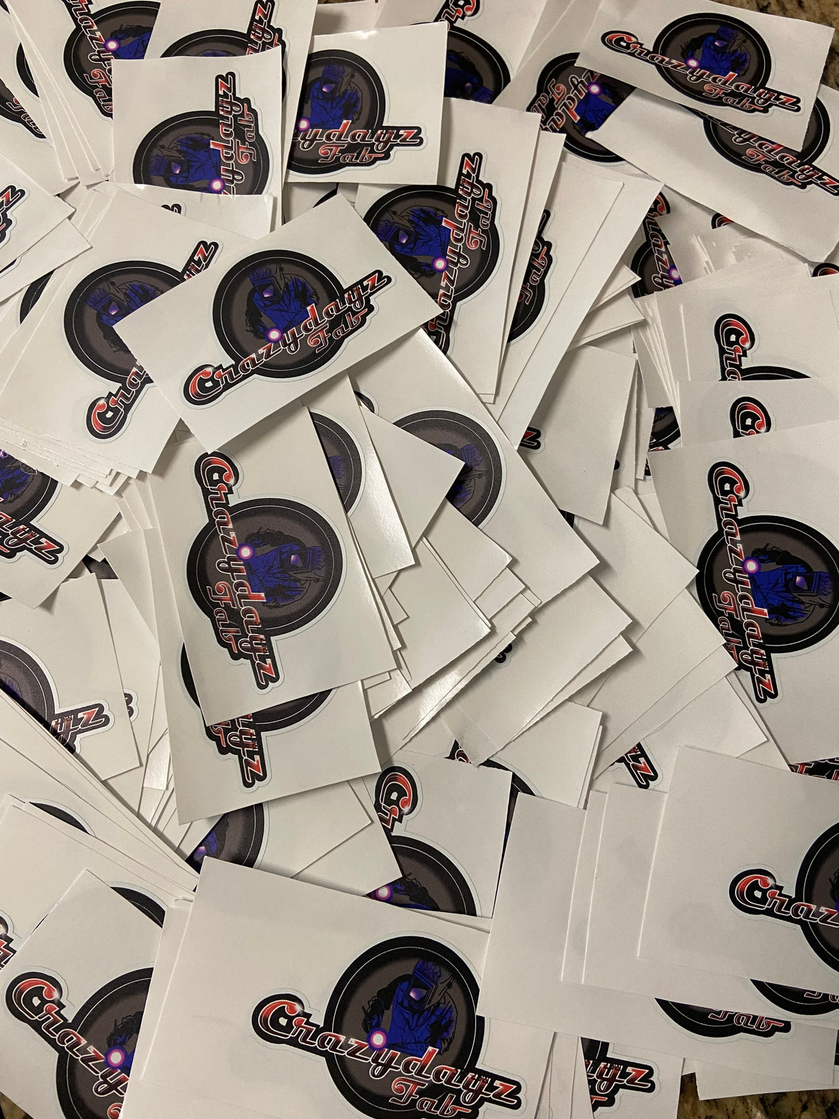 Crazydayz Fab Stickers